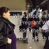 Watch What Happens When A Pregnant Woman Tries To Get A Seat On The Subway